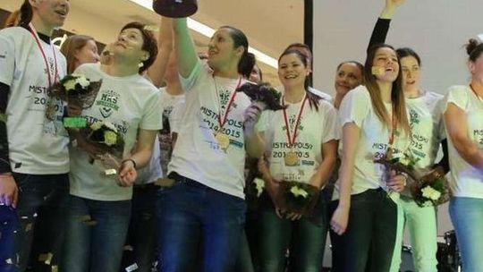 MKS Selgros Lublin świętował mistrzostwo z kibicami