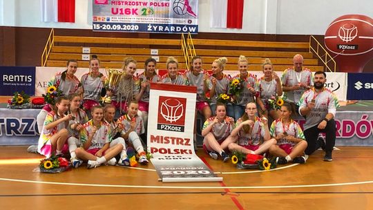 Młode koszykarki AZS UMCS Lublin jedenaste na Mistrzostwach Polski U-16 w Żyrardowie