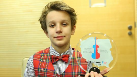 Młody akordeonista z Lublina podbija świat. Zagra w słynnej Carnegie Hall w Nowym Jorku