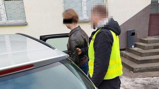 Młody działacz Suwerennej Polski z zarzutami kradzieży 