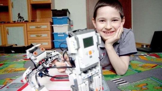 „Młody Einstein” z Lublina. 7-letni Kamil konstruuje roboty