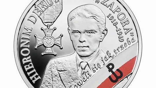 Moneta z Hieronimem Dekutowskim, ps. „Zapora”