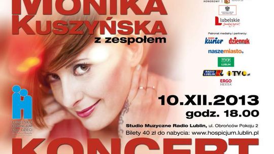 Monika Kuszyńska zaśpiewa dla hospicjum