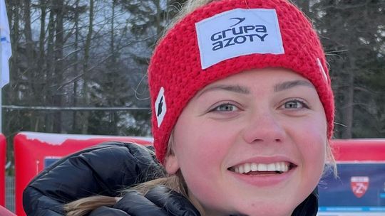 Monika Skinder ma za sobą pierwsze starty na śniegu