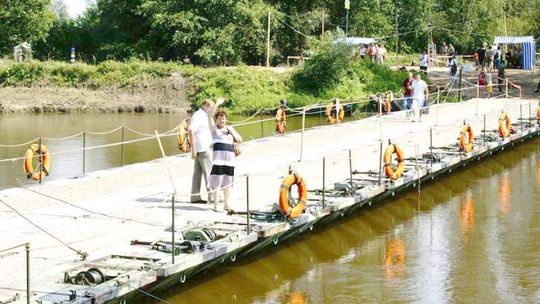 Most pontonowy połączy w weekend Polskę i Ukrainę
