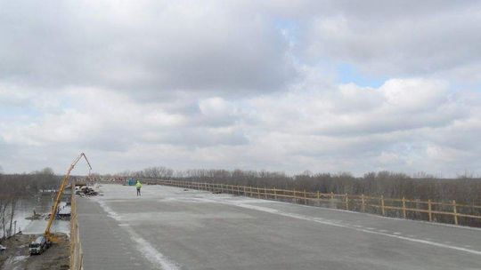 Most w Kamieniu na ukończeniu. Co z drogą dojazdową?