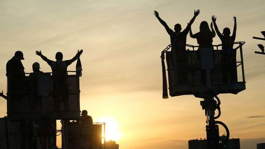 Motor Lublin - Betard Sparta Wrocław. Zobaczcie, jak ogląda się żużel z "podniebnego sektora" [zdjęcia]