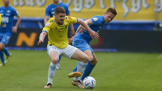Motor Lublin – Hutnik Kraków 1:1. Zapłacili za brak skuteczności [zdjęcia]