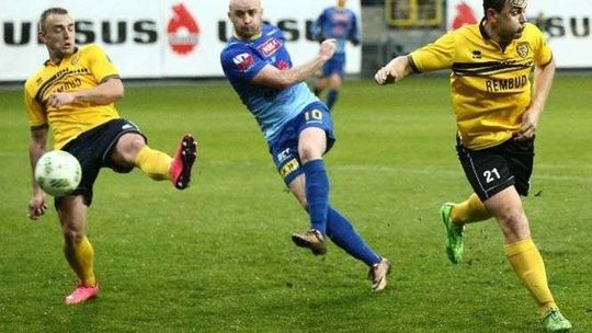Motor Lublin – MKS Trzebinia 5:1. Dziewiąta wygrana i fotel lidera (zdjęcia)
