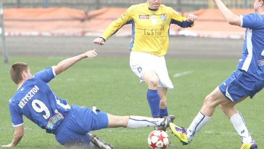 Motor Lublin - Stal Rzeszów 1:1, radosny Kuźma