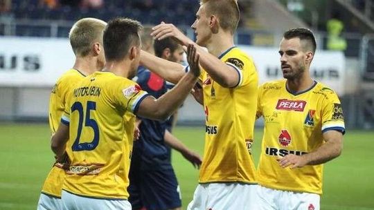 Motor Lublin - Wólczanka 4:0. Filip Drozd show