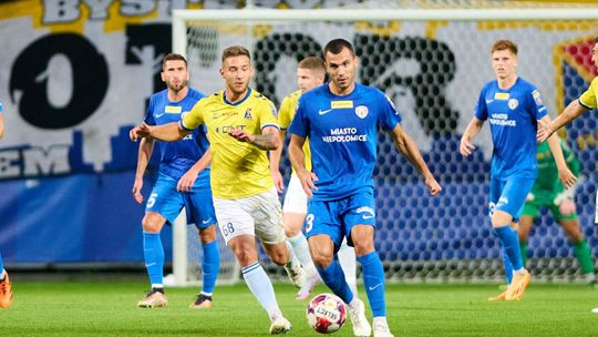 Motor przegrał z Puszczą Niepołomice i szybko pożegnał się z Fortuna Pucharem Polski [zdjęcia]