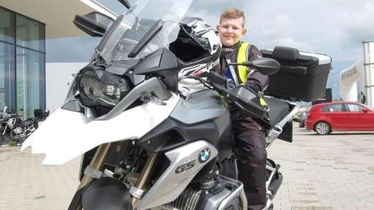 Motorrad rozjeździł się w Lublinie