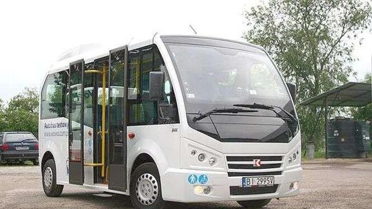 MPK Kraśnik testuje turecki miniautobus. Nazywa się "Jest"