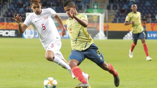 MŚ U-20. Kolumbia rozgromiła Tahiti na Arenie Lublin [ZDJĘCIA]