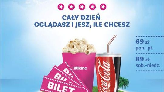 Multikino All Inclusive. Jeden bilet na cały dzień w kinie
