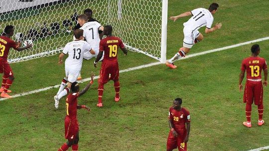 Mundial 2014: Niemcy - Ghana 2:2. Kapitalne widowisko, rekord Ronaldo wyrównany