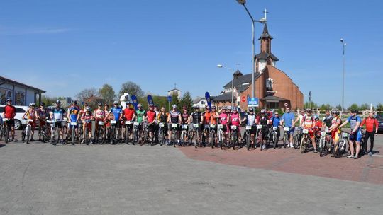 Mundurowi wsiedli na rowery. Przejechali 55 km