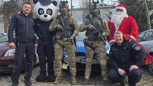 Mundurowi zadbali o świąteczną atmosferę