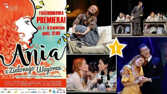 Musical "Ania z Zielonego Wzgórza" na Facebooku Teatru Muzycznego