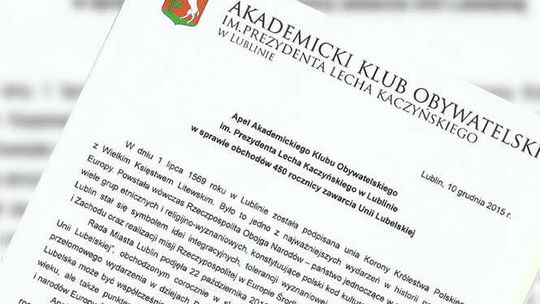 Muzeum Rzeczypospolitej powstanie w Lublinie? Apel do prezydenta i ministra kultury