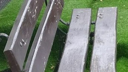 Na kradzionym siedzi się lepiej. Gdzie podziały się ławki i kwiaty sprzed apteki?