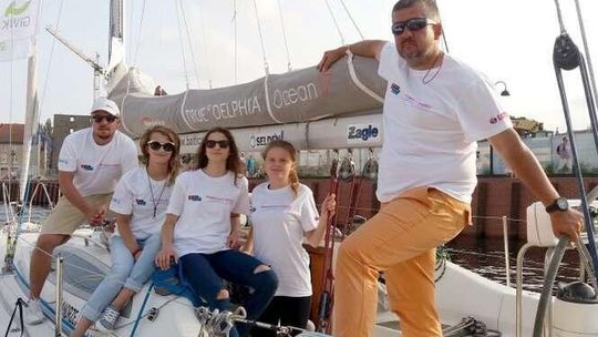 Na morzu, w nagrodę. Uczennice wypłynęły w wakacyjny rejs