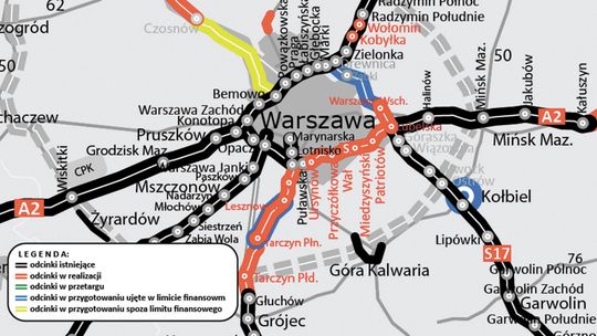 Na Okęcie pojedziemy w ekspresowym tempie. Południowa obwodnica Warszawy na finiszu
