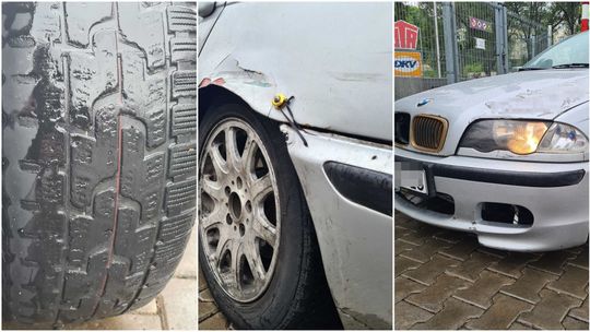 Na pierwszą przejażdżkę wybrał się niesprawnym autem