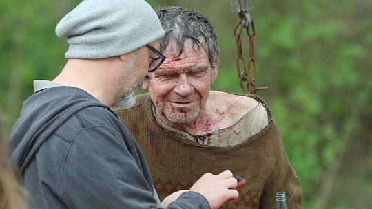 Na planie filmu Wołyń Smarzowskiego. Zdjęcia ze skansenu