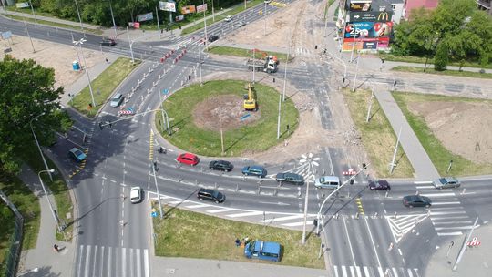Na rondzie Honorowych Krwiodawców w Lublinie trzeba uważać. Nie obowiązuje już ruch okrężny