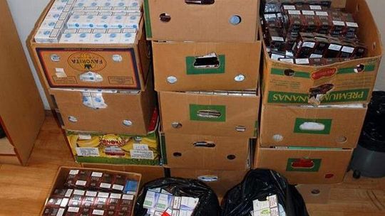 Na rowerze z kontrabandą