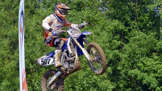 Na torze w Bychawie rozegrano II rundę Otwartych Mistrzostw Lubelszczyzny w motocrossie