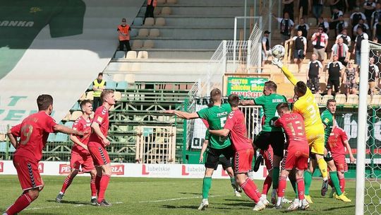 Na utrzymanie muszą jeszcze poczekać. Górnik Łęczna zremisował bezbramkowo z Zagłębiem Sosnowiec [zdjęcia]