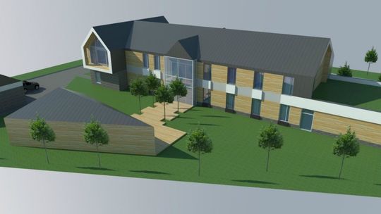 Nadleśnictwo buduje nową drewnianą siedzibę w Międzyrzecu Podlaskim