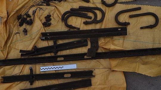 Nadwiślańska Kolejka Wąskotorowa. Dwaj mężczyźni kradli elementy z torów