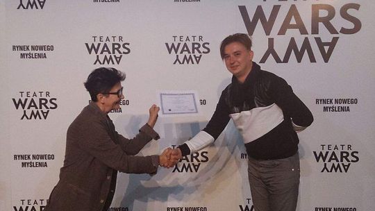 Nagroda za najlepszy monodram dla Mateusza Nowaka