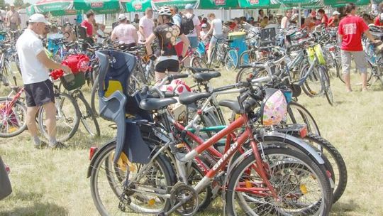 Najazd rowerzystów  na Lubartów