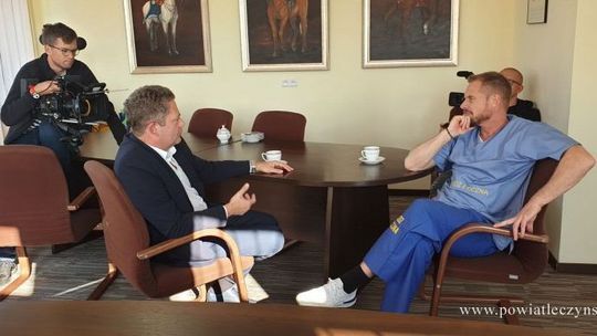 Najbardziej znany w Polsce Holender jako sanitariusz w Łęcznej