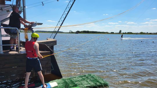 Najdłuższy wyciąg do sportów wodnych. Będzie czynny jeszcze przed sezonem 