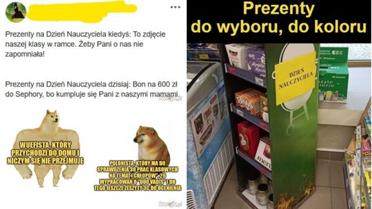 Najlepszego nauczyciele! Internet znów odrobił lekcje. I to z poczuciem humoru