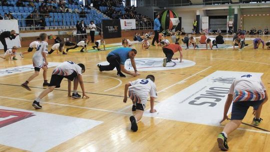 Najmłodsi trenowali w Lublinie z Bartkiem Jureckim