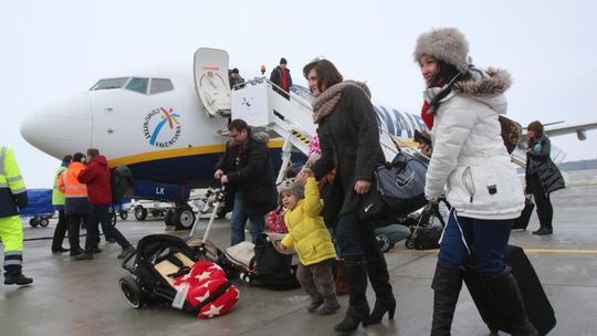 Najnowsze statystyki lotniska Lublin. Więcej pasażerów wyleciało, niż przyleciało