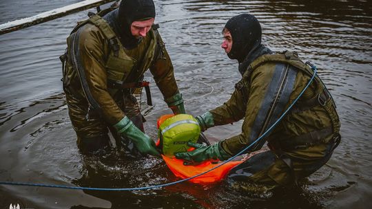Najpierw drony, potem wybuch gazu. W gminie Kłoczew ćwiczyły służby