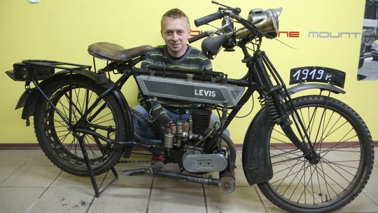 Najstarszy motocykl w Polsce u kolekcjonera ze Świdnika