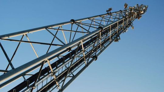 Najwyższy punkt w Łęcznej to maszt sieci Play