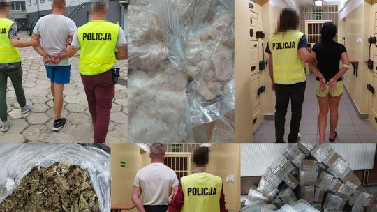 Nalot na narkotykową dziuplę. A w niej ponad 7 kg mefedronu, marihuana i amfetamina