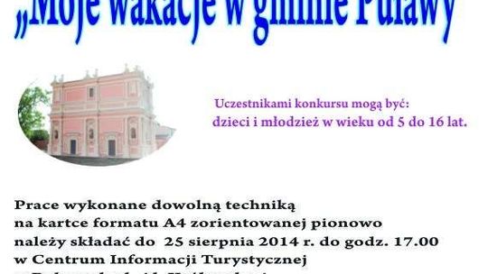 Namaluj swoje wakacje w gminie Puławy