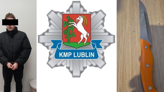 Napady z nożem w Lublinie – mężczyzna trafił do aresztu