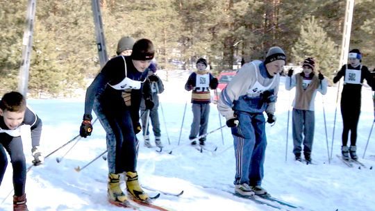 Narciarski bieg nad Bugiem